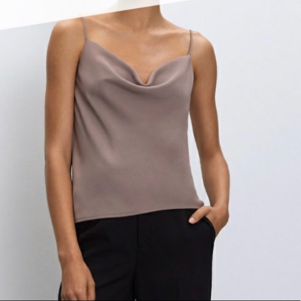 Aritzia cowlneck top